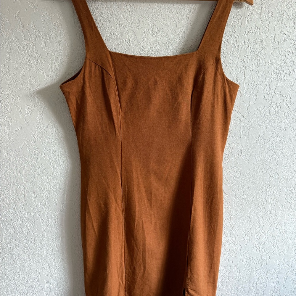 Gianni Bini burnt orange Mini Dress